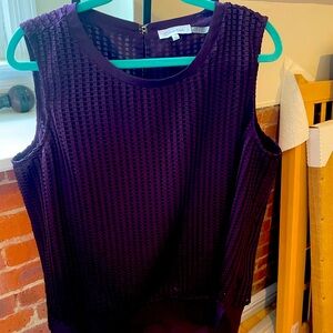 Calvin Klein sleeve blouse shell